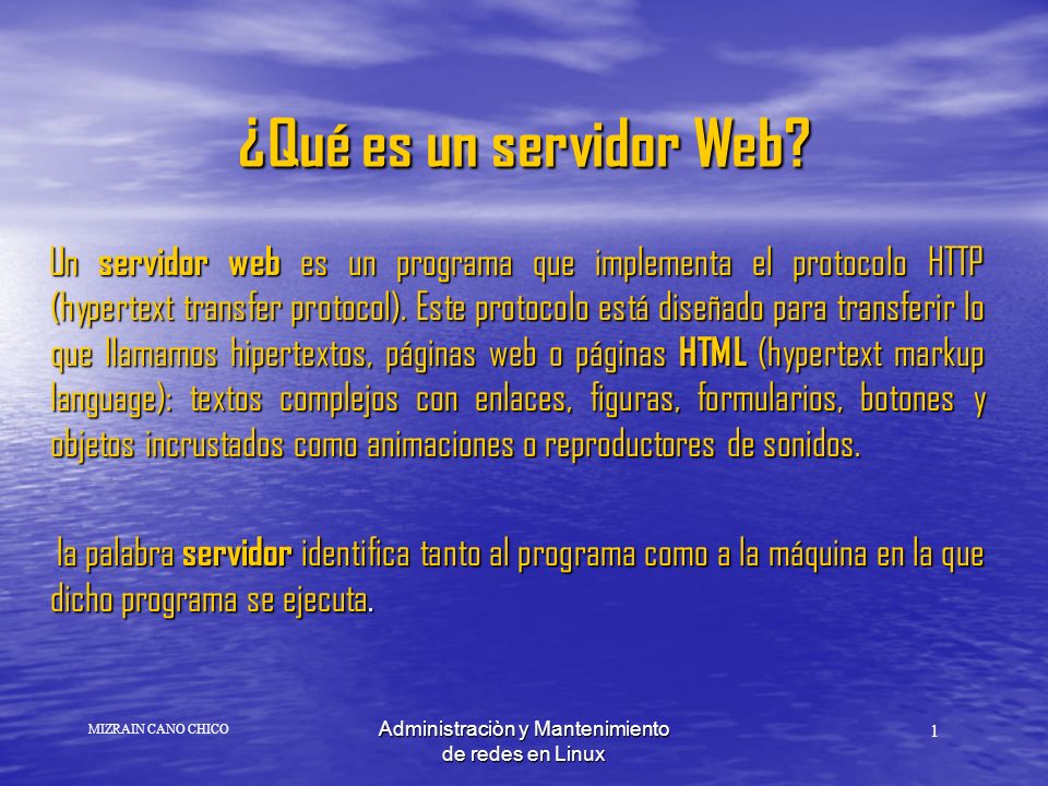 Administraciòn y Mantenimiento de redes en Linux