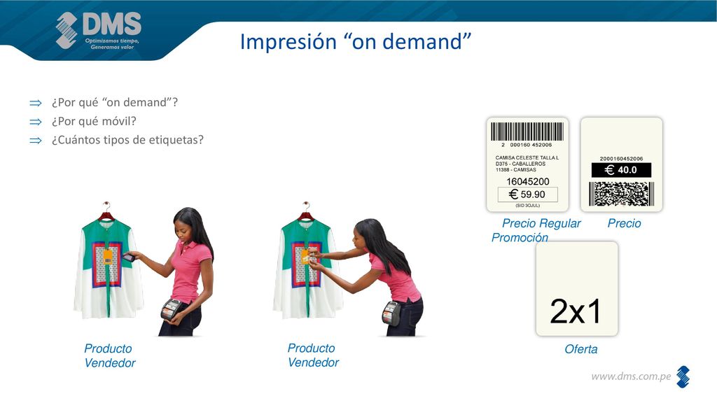 Impresión on demand ¿Por qué on demand ¿Por qué móvil