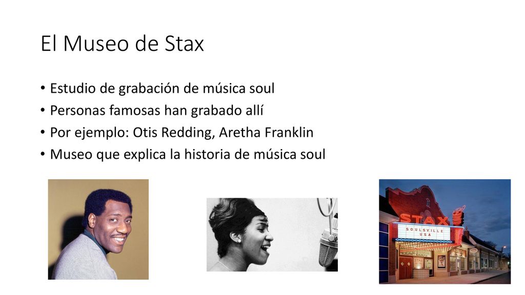 El Museo de Stax Estudio de grabación de música soul