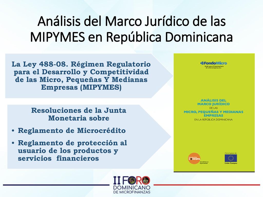 Análisis del Marco Jurídico de las MIPYMES en República Dominicana