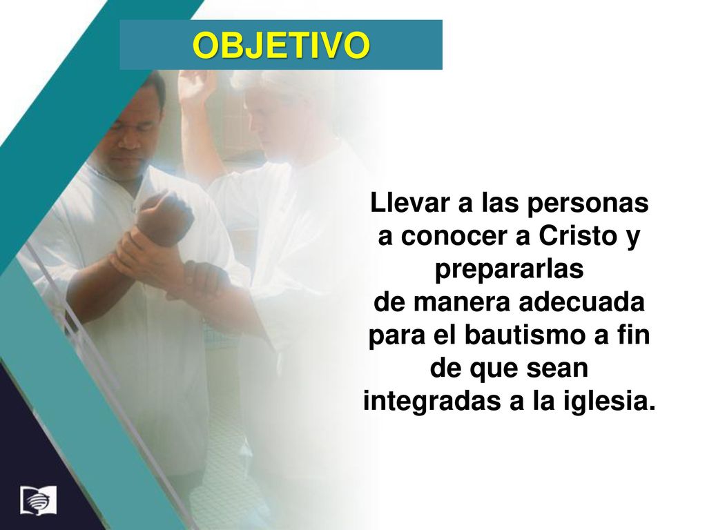 Llevar a las personas a conocer a Cristo y prepararlas