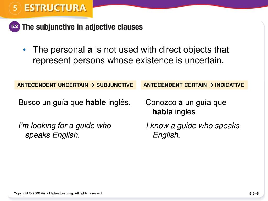 The personal a is not used with direct objects that represent persons whose existence is uncertain.
