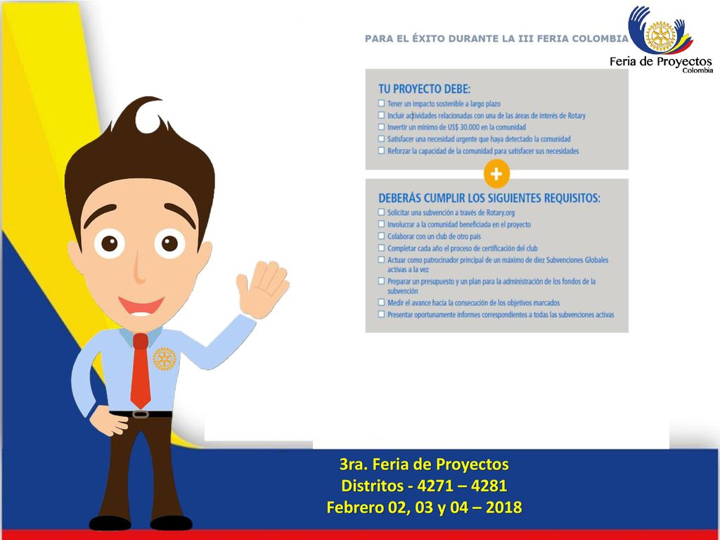 3ra. Feria de Proyectos Distritos – 4281 Febrero 02, 03 y 04 – 2018