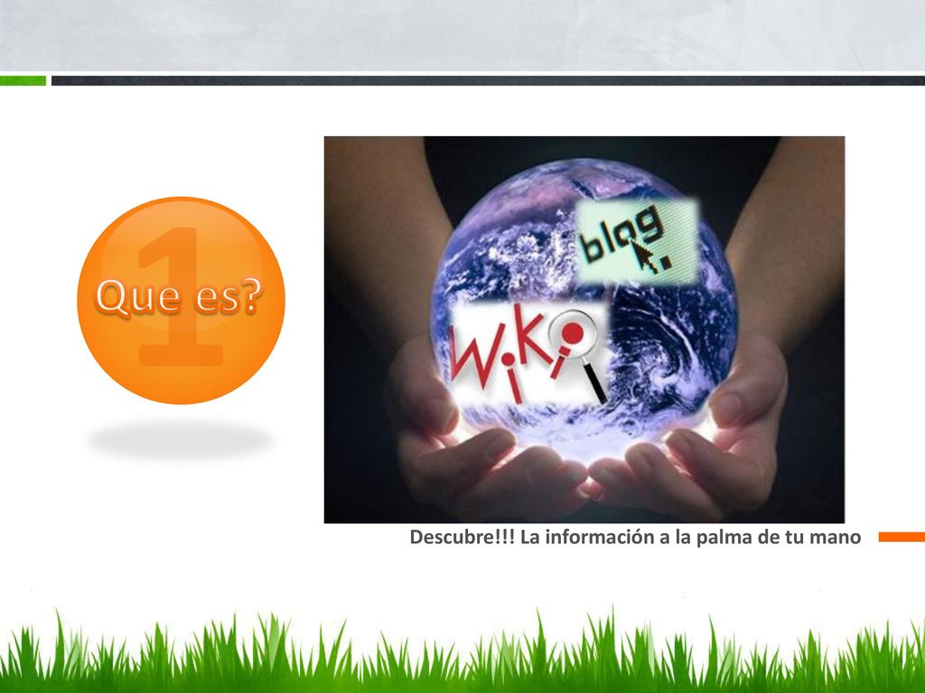 1 Que es Descubre!!! La información a la palma de tu mano