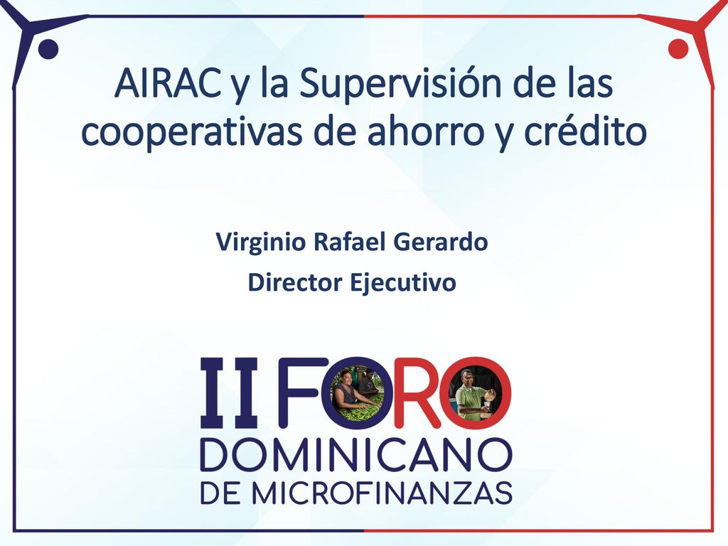 AIRAC y la Supervisión de las cooperativas de ahorro y crédito