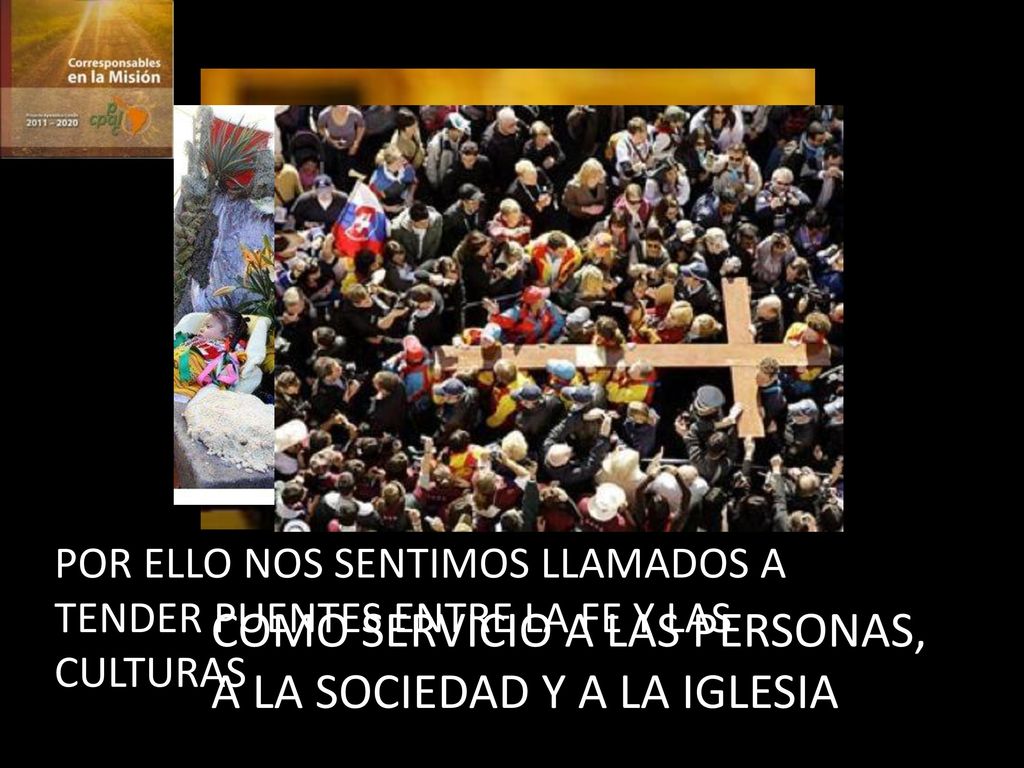 COMO SERVICIO A LAS PERSONAS, A LA SOCIEDAD Y A LA IGLESIA