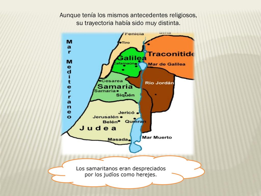 Los samaritanos eran despreciados por los judíos como herejes.