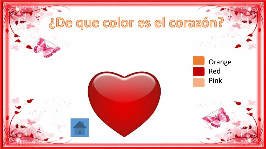 ¿De que color es el corazón