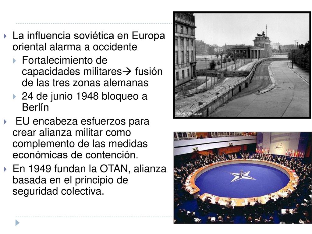 La influencia soviética en Europa oriental alarma a occidente