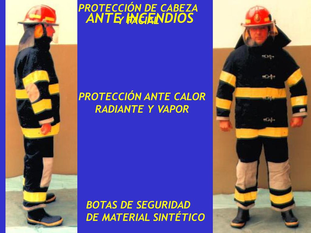 ANTE INCENDIOS PROTECCIÓN DE CABEZA Y FACIAL PROTECCIÓN ANTE CALOR