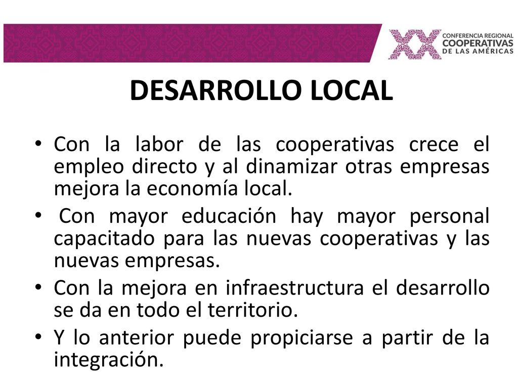 DESARROLLO LOCAL Con la labor de las cooperativas crece el empleo directo y al dinamizar otras empresas mejora la economía local.