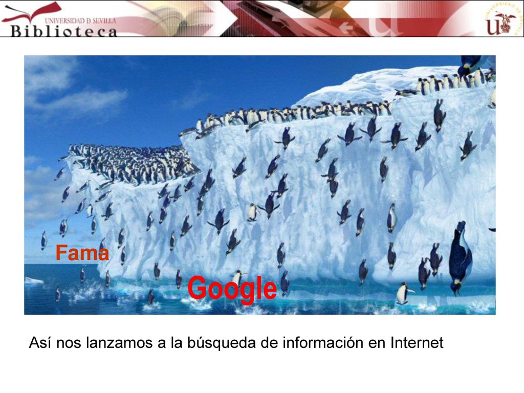 Google Fama Así nos lanzamos a la búsqueda de información en Internet
