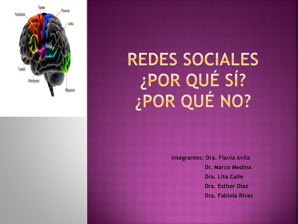 Redes sociales ¿por qué sí ¿por qué no