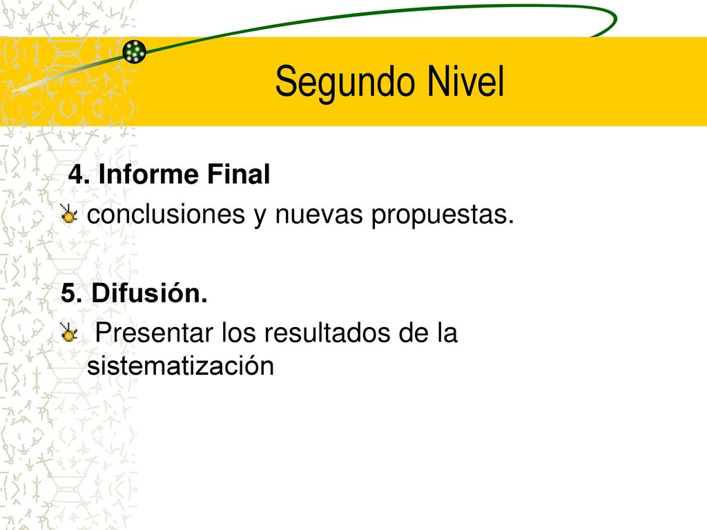 Segundo Nivel 4. Informe Final conclusiones y nuevas propuestas.