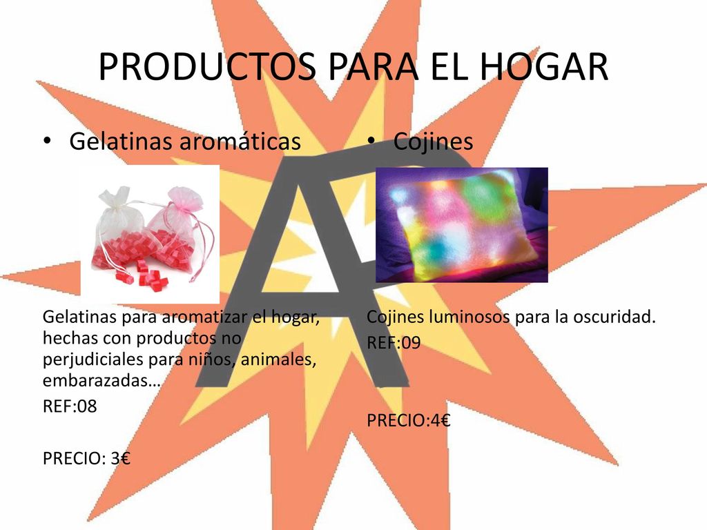PRODUCTOS PARA EL HOGAR