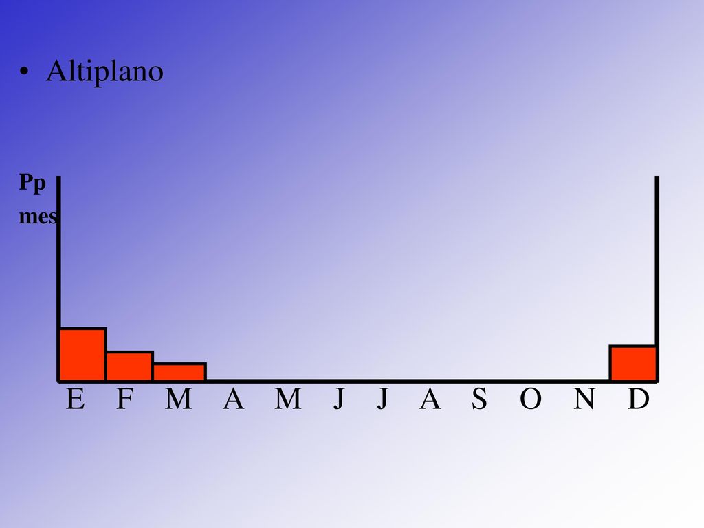 Altiplano Pp mes E F M A M J J A S O N D