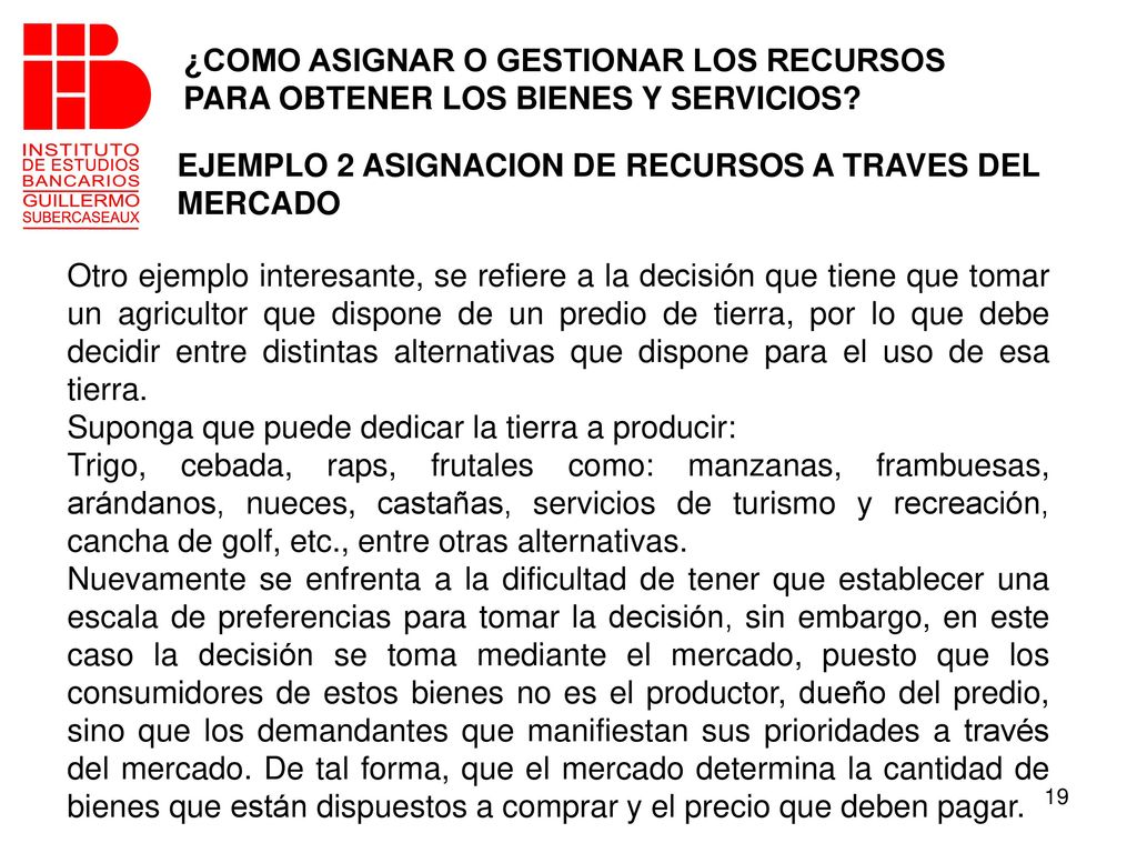 ¿COMO ASIGNAR O GESTIONAR LOS RECURSOS PARA OBTENER LOS BIENES Y SERVICIOS