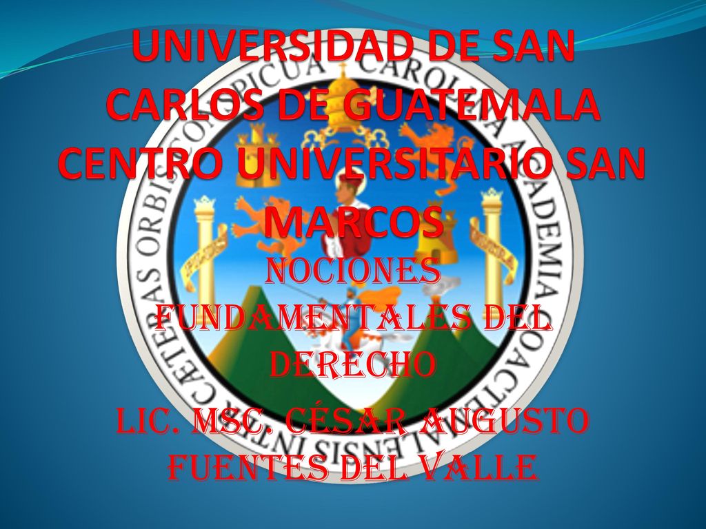 UNIVERSIDAD DE SAN CARLOS DE GUATEMALA CENTRO UNIVERSITARIO SAN MARCOS