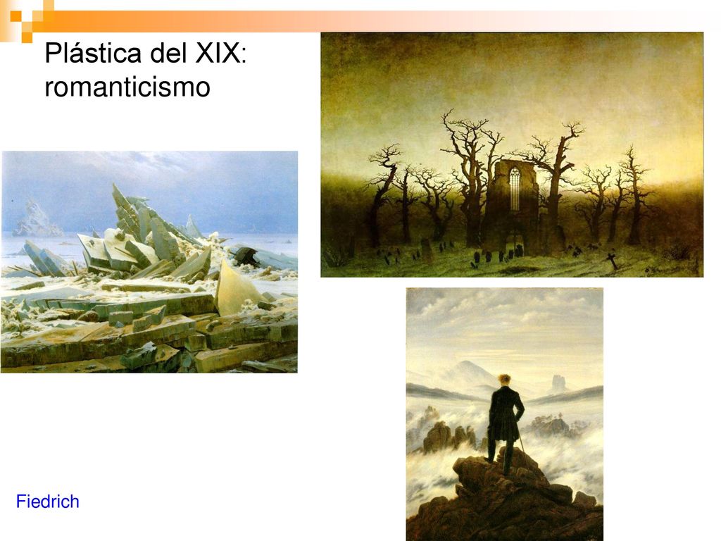 Plástica del XIX: romanticismo