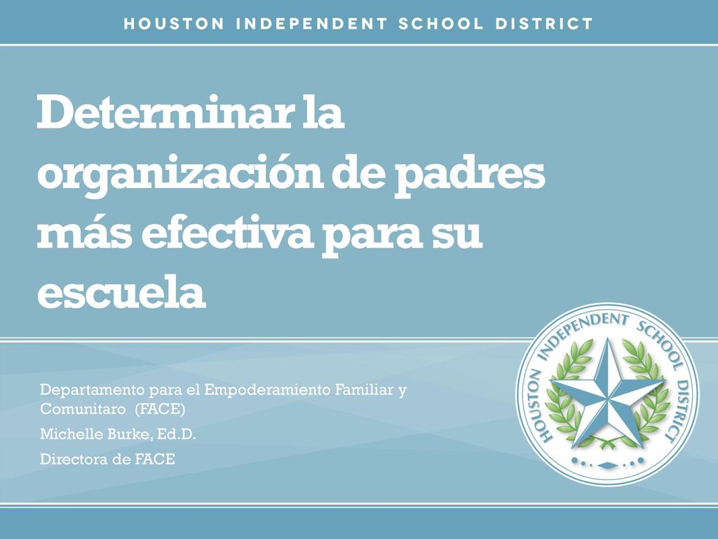 Determinar la organización de padres más efectiva para su escuela