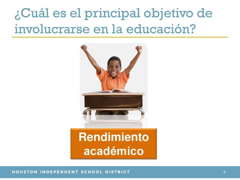 ¿Cuál es el principal objetivo de involucrarse en la educación