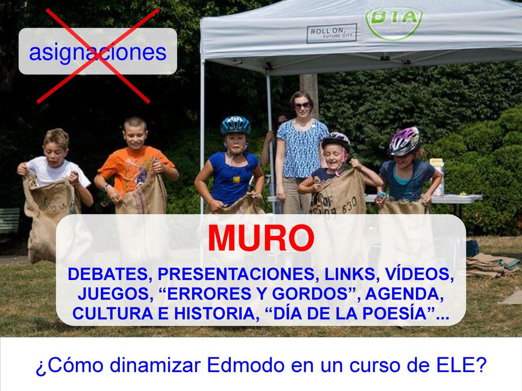 MURO asignaciones ¿Cómo dinamizar Edmodo en un curso de ELE