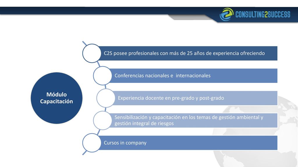 C2S posee profesionales con más de 25 años de experiencia ofreciendo