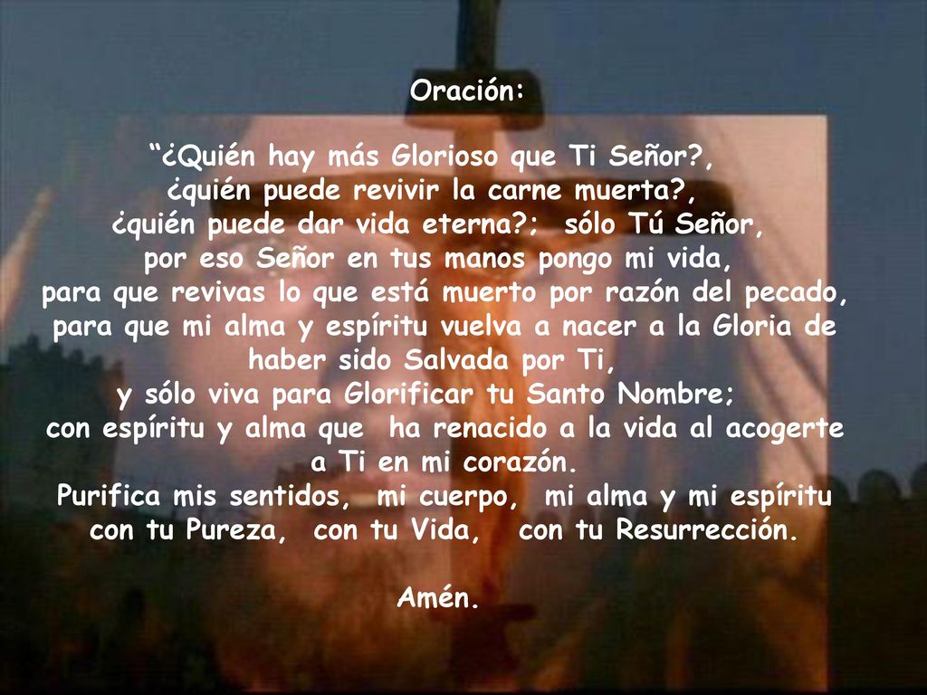 ¿Quién hay más Glorioso que Ti Señor ,