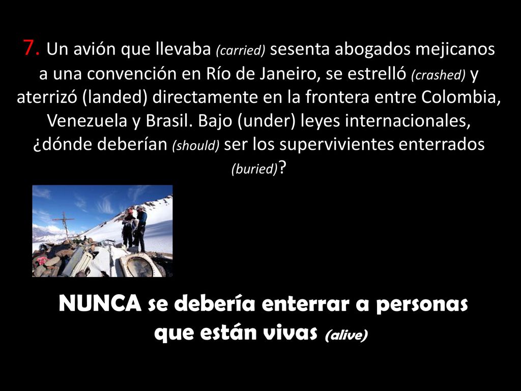 NUNCA se debería enterrar a personas que están vivas (alive)
