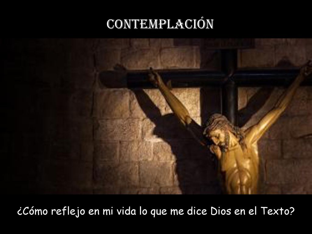 ¿Cómo reflejo en mi vida lo que me dice Dios en el Texto
