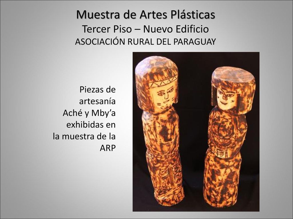 Muestra de Artes Plásticas Tercer Piso – Nuevo Edificio ASOCIACIÓN RURAL DEL PARAGUAY