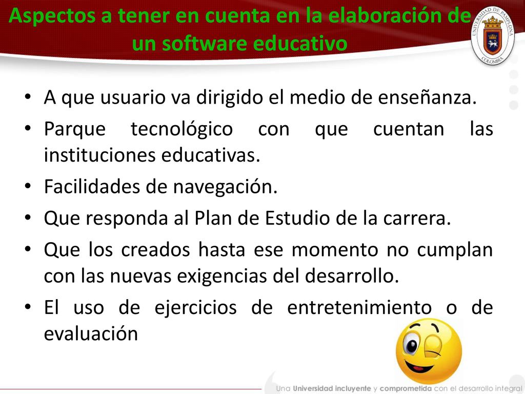 Aspectos a tener en cuenta en la elaboración de un software educativo