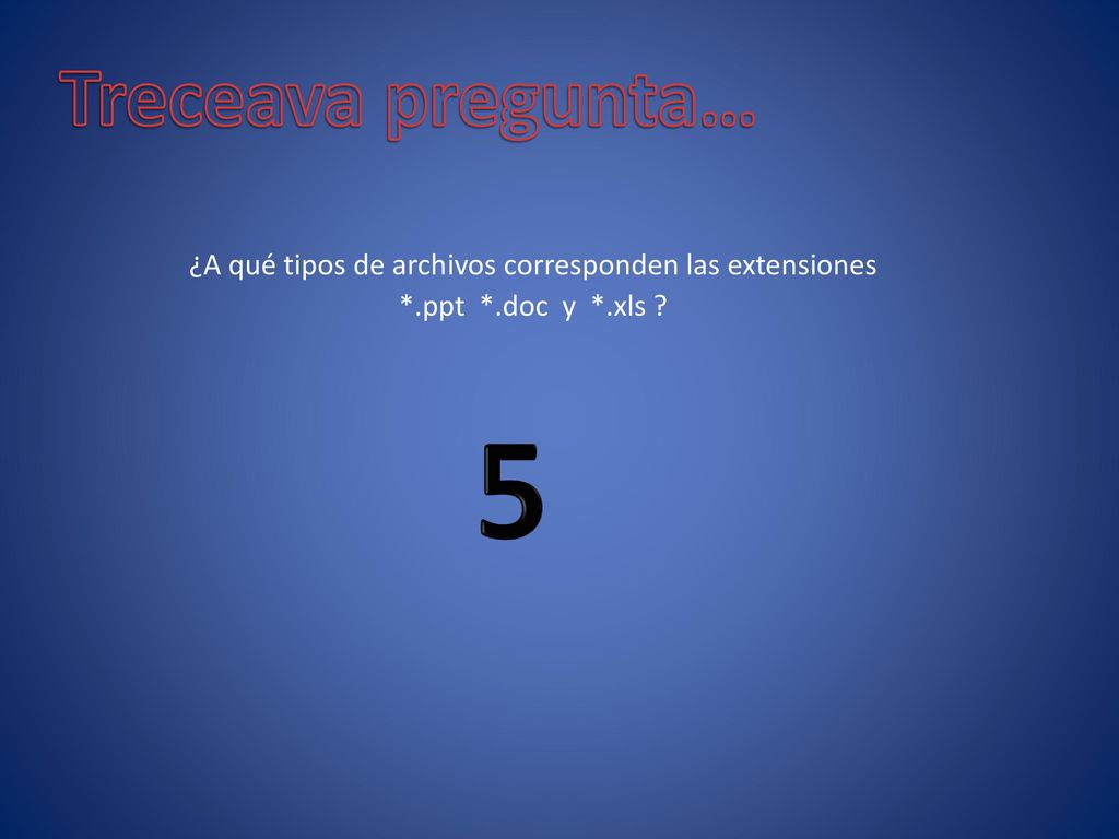 ¿A qué tipos de archivos corresponden las extensiones