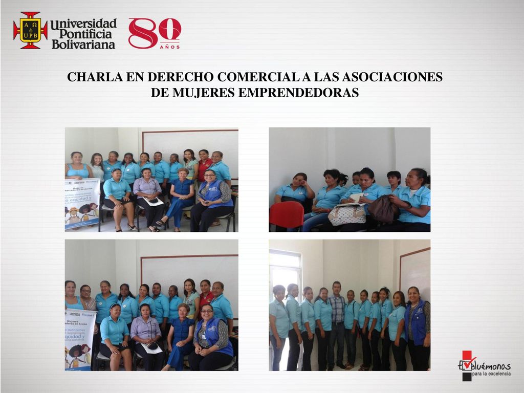 CHARLA EN DERECHO COMERCIAL A LAS ASOCIACIONES DE MUJERES EMPRENDEDORAS