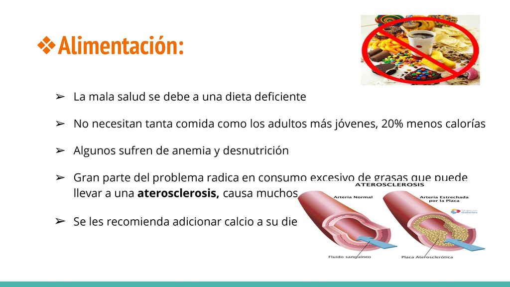 Alimentación: La mala salud se debe a una dieta deficiente