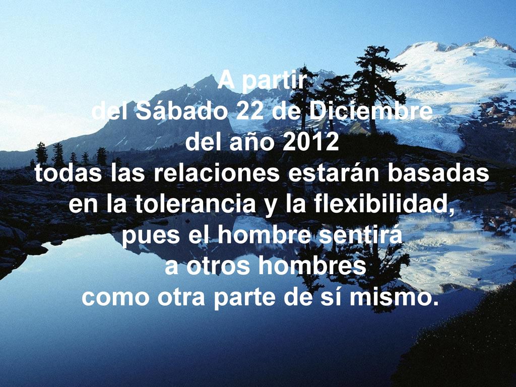 del Sábado 22 de Diciembre como otra parte de sí mismo.