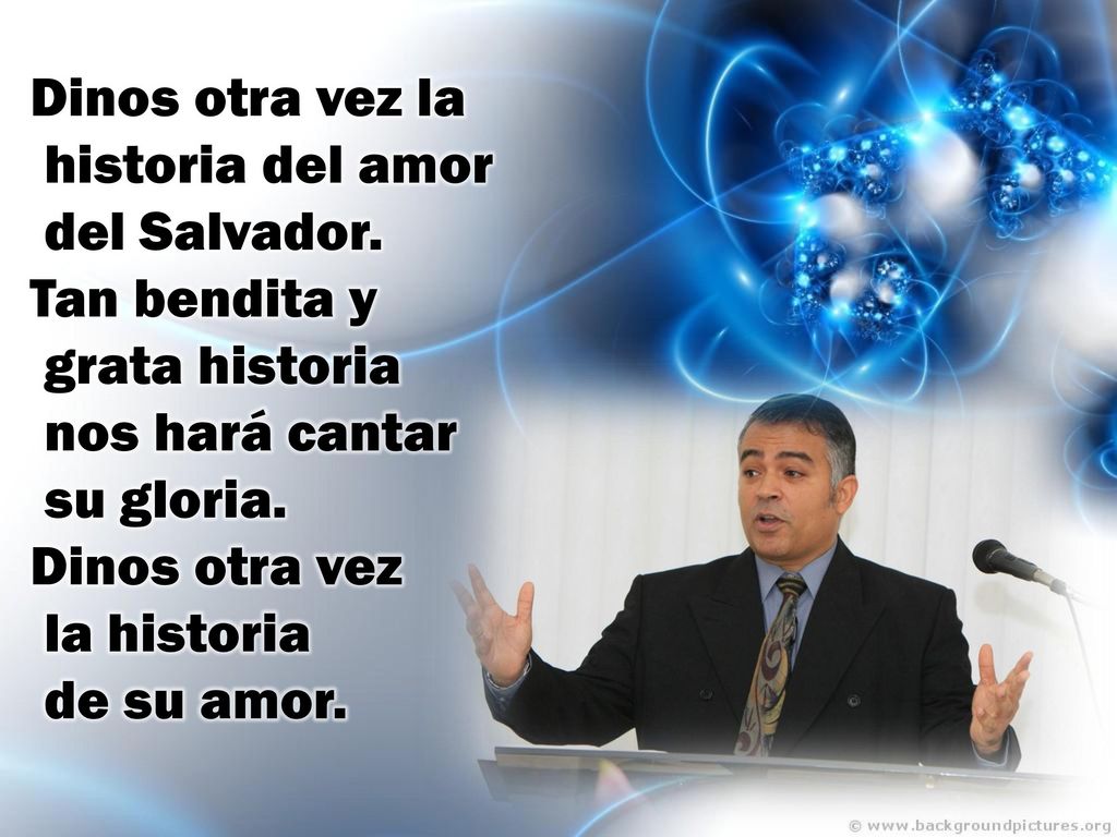 Dinos otra vez la historia del amor del Salvador