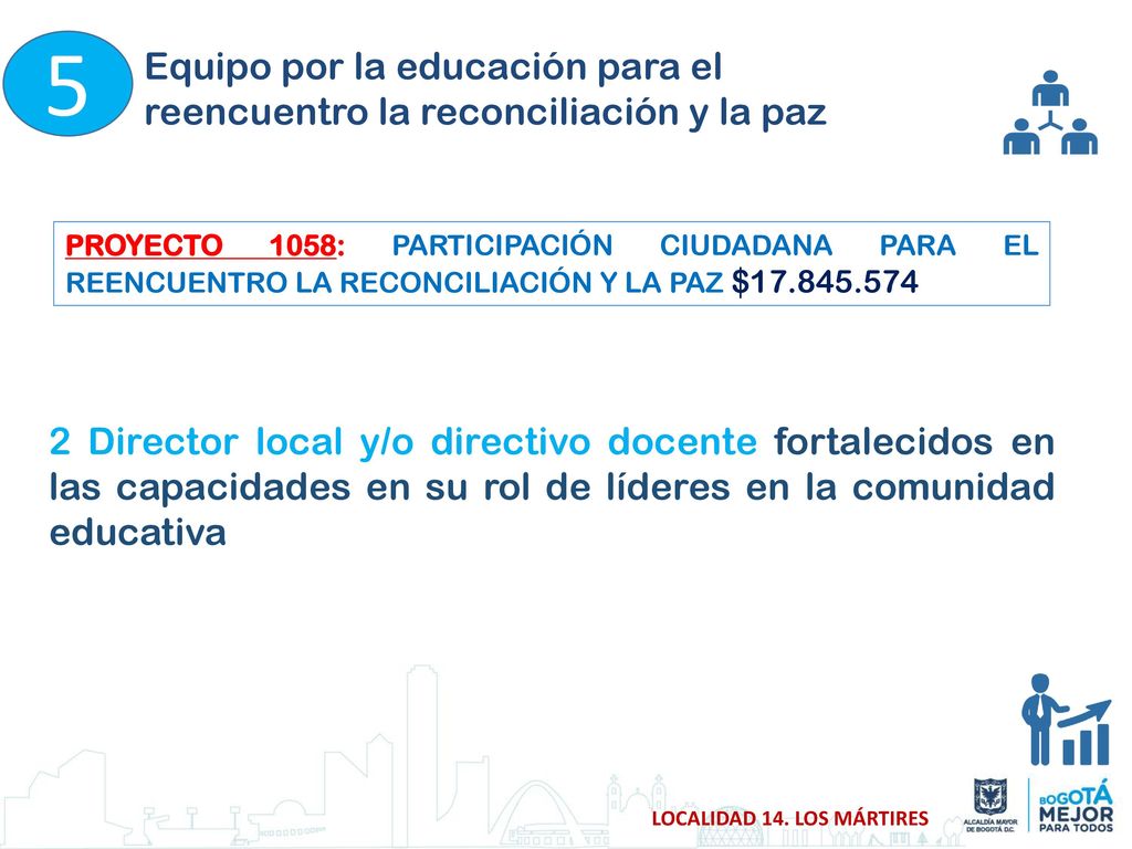 5 Equipo por la educación para el reencuentro la reconciliación y la paz.