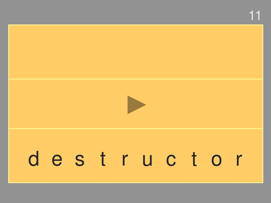 11 d e s t r u c t o r