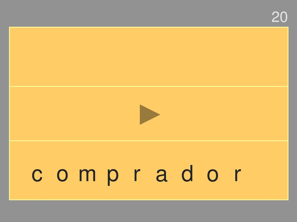 20 c o m p r a d o r