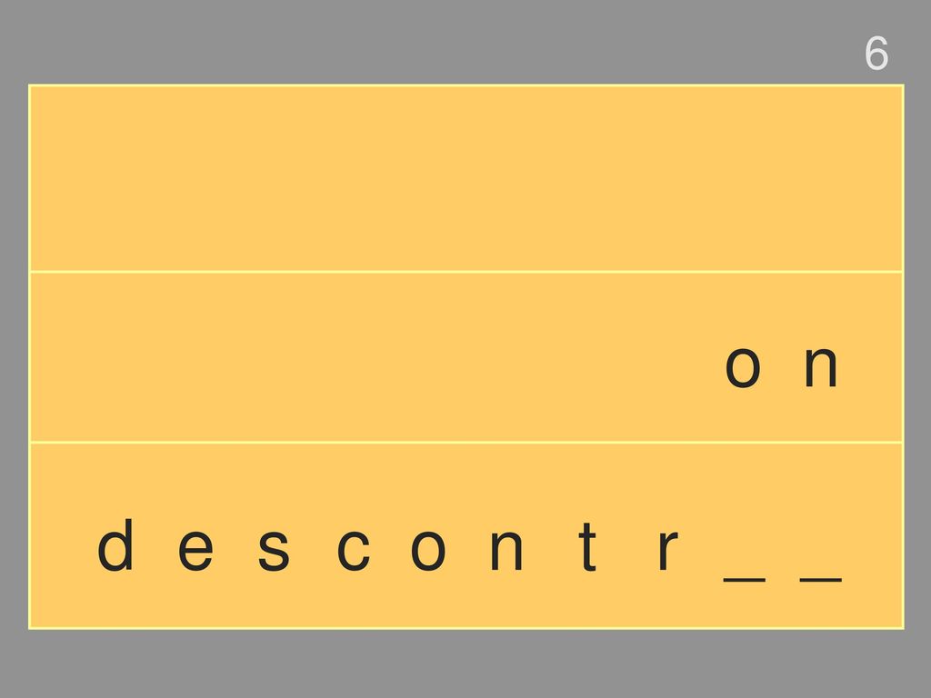 6 o n d e s c o n t r _ _