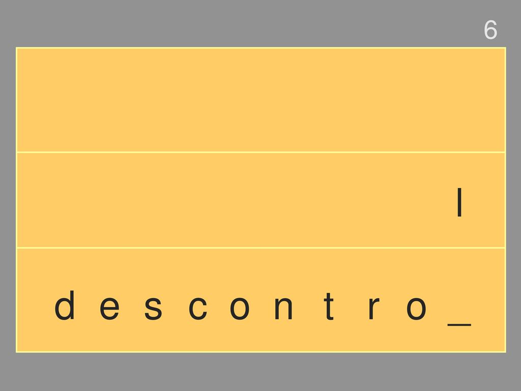 6 l d e s c o n t r o _