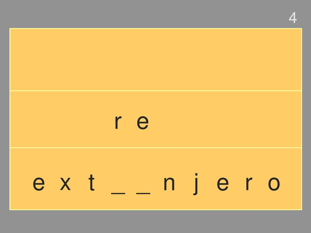 4 r e e x t _ _ n j e r o