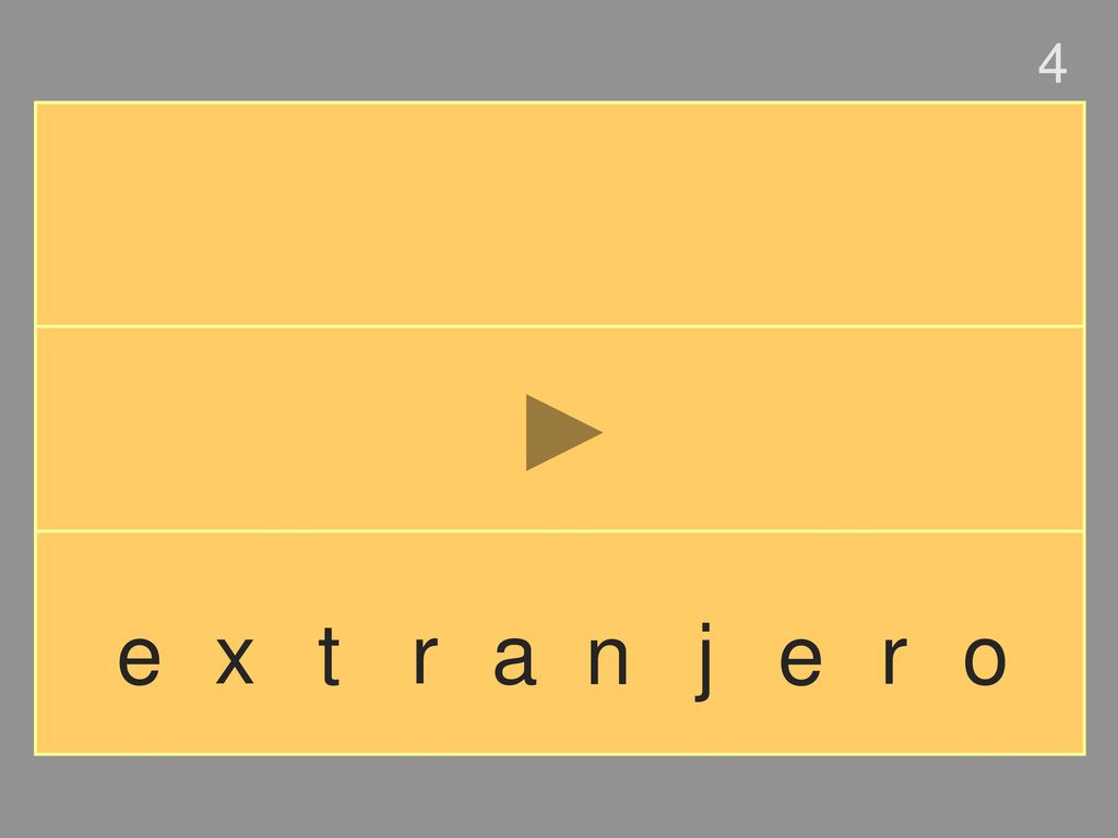 4 e x t r a n j e r o