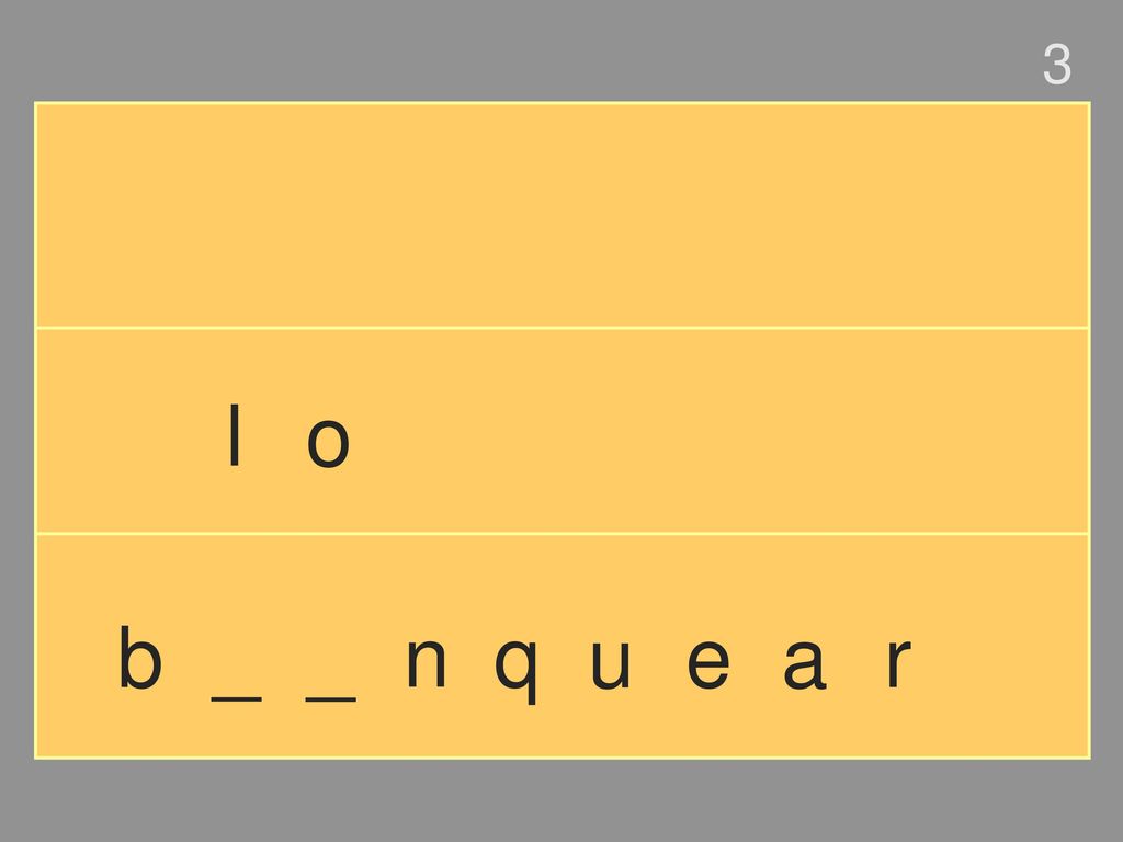 3 l o b _ _ n q u e a r