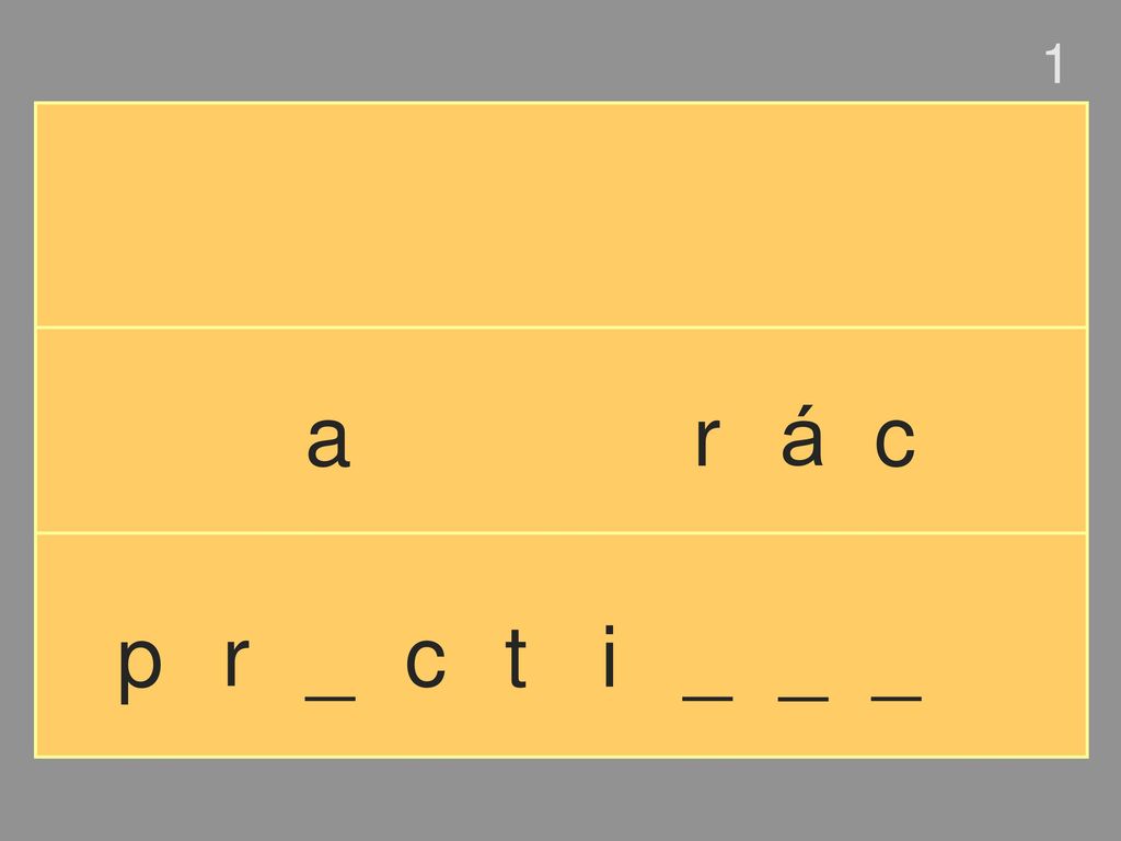 1 a r á c p r _ c t i _ _ _