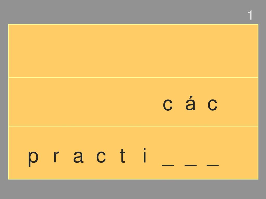 1 c á c p r a c t i _ _ _