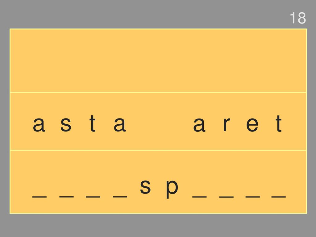 18 a s t a a r e t _ _ _ _ s p _ _ _ _