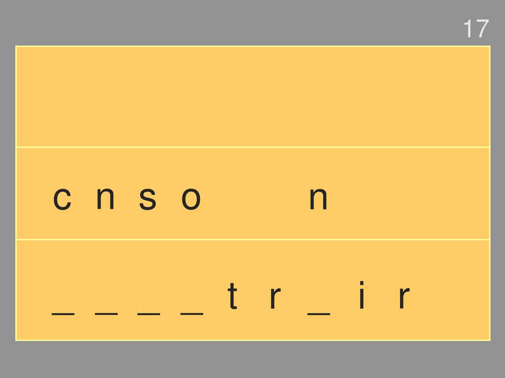 17 c n s o n _ _ _ _ t r _ i r