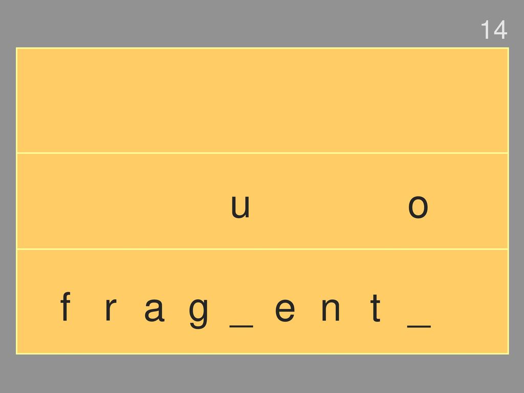 14 u o f r a g _ e n t _